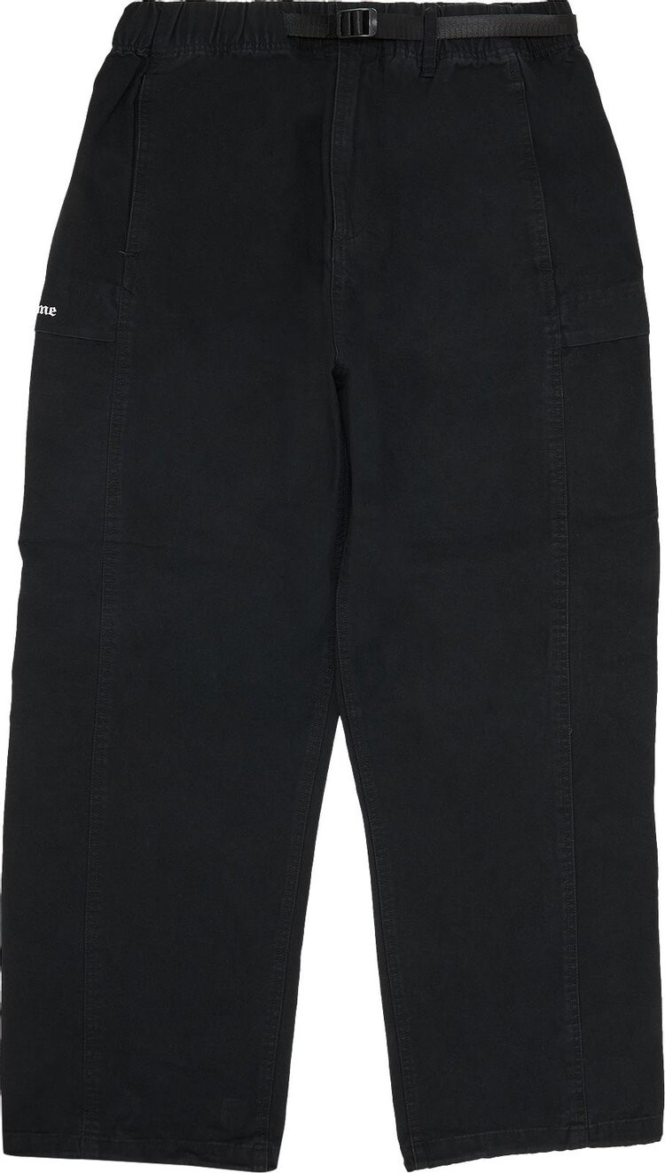 

Брюки Supreme Belted Trail Pant Black, черный