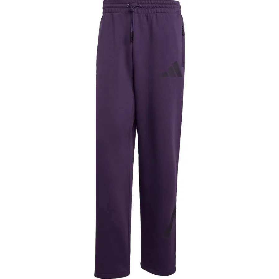 Спортивные штаны с открытым низом Z.N.E. Open-Hem Pants adidas, Зеленый — фото 3