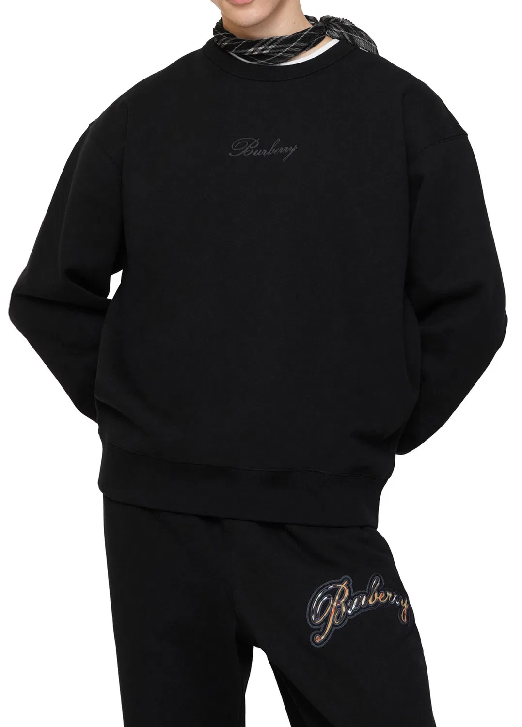 Свитшот Burberry Rowan, черный — фото 4