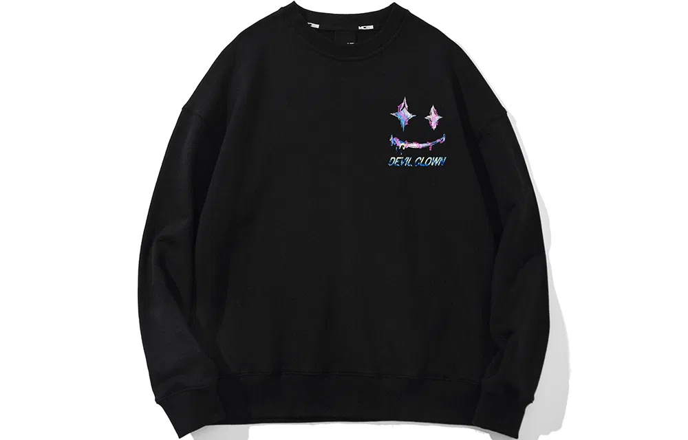 Детский свитшот с круглым вырезом, свободного кроя, Crew Neck, SANSYAS — фото 4