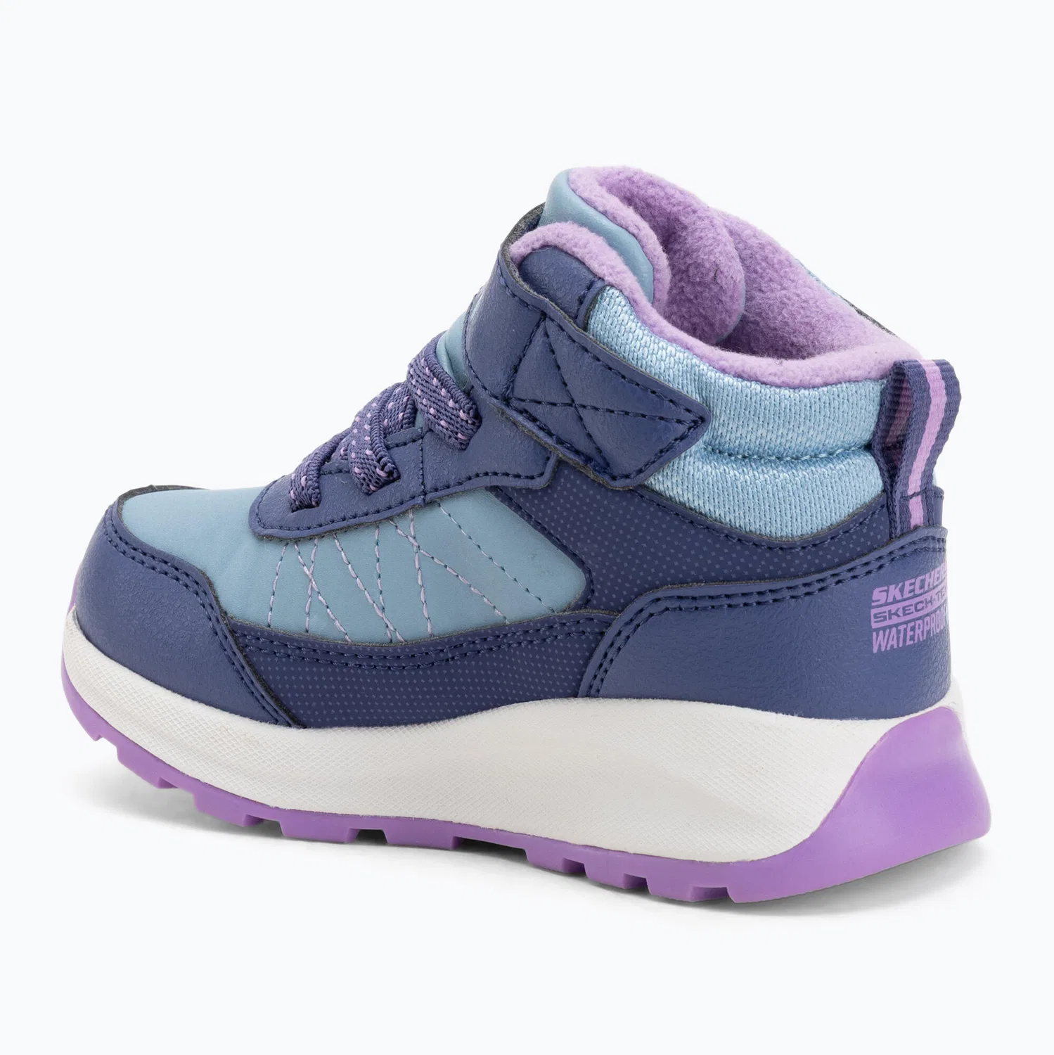 Детские кроссовки с водонепроницаемой мембраной Storm Blazer Artic Mass Skechers, Blau — фото 3