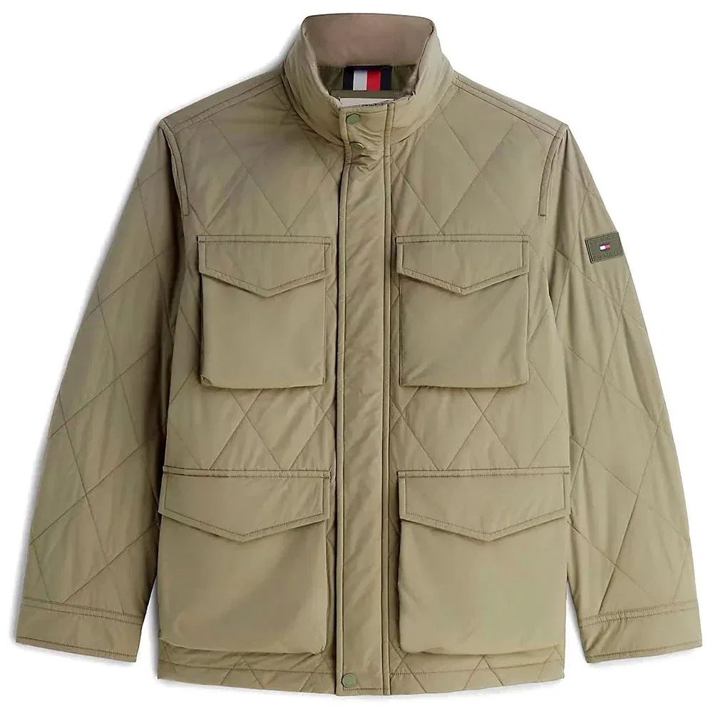 Мужская куртка утепленная Tommy hilfiger, Green — фото 3