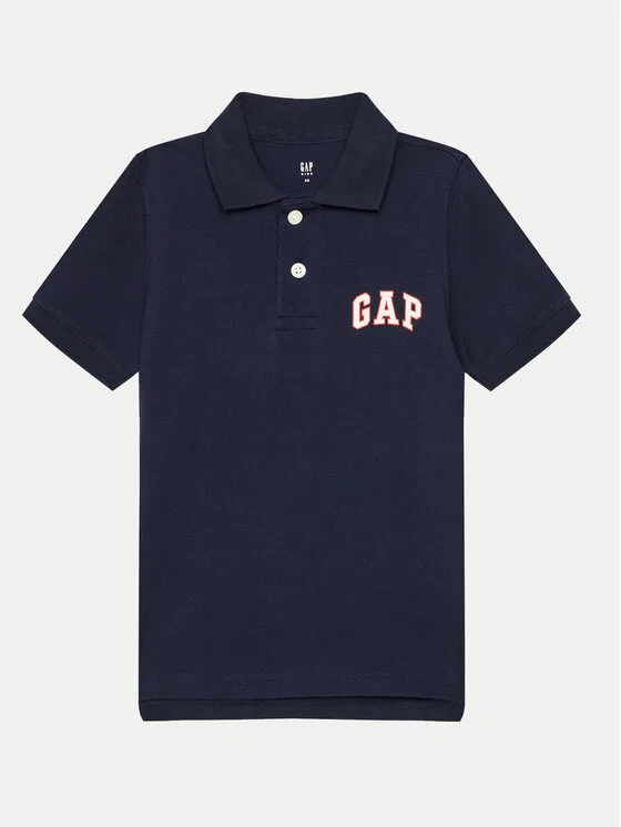 Поло regular fit Gap, темно-синий