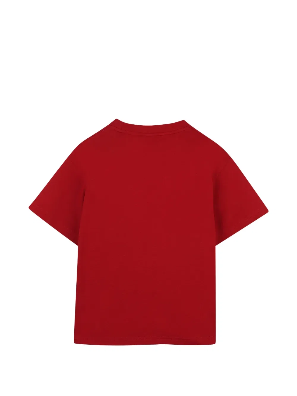 Футболка с нашивкой-логотипом BOSS Kidswear, красный — фото 2