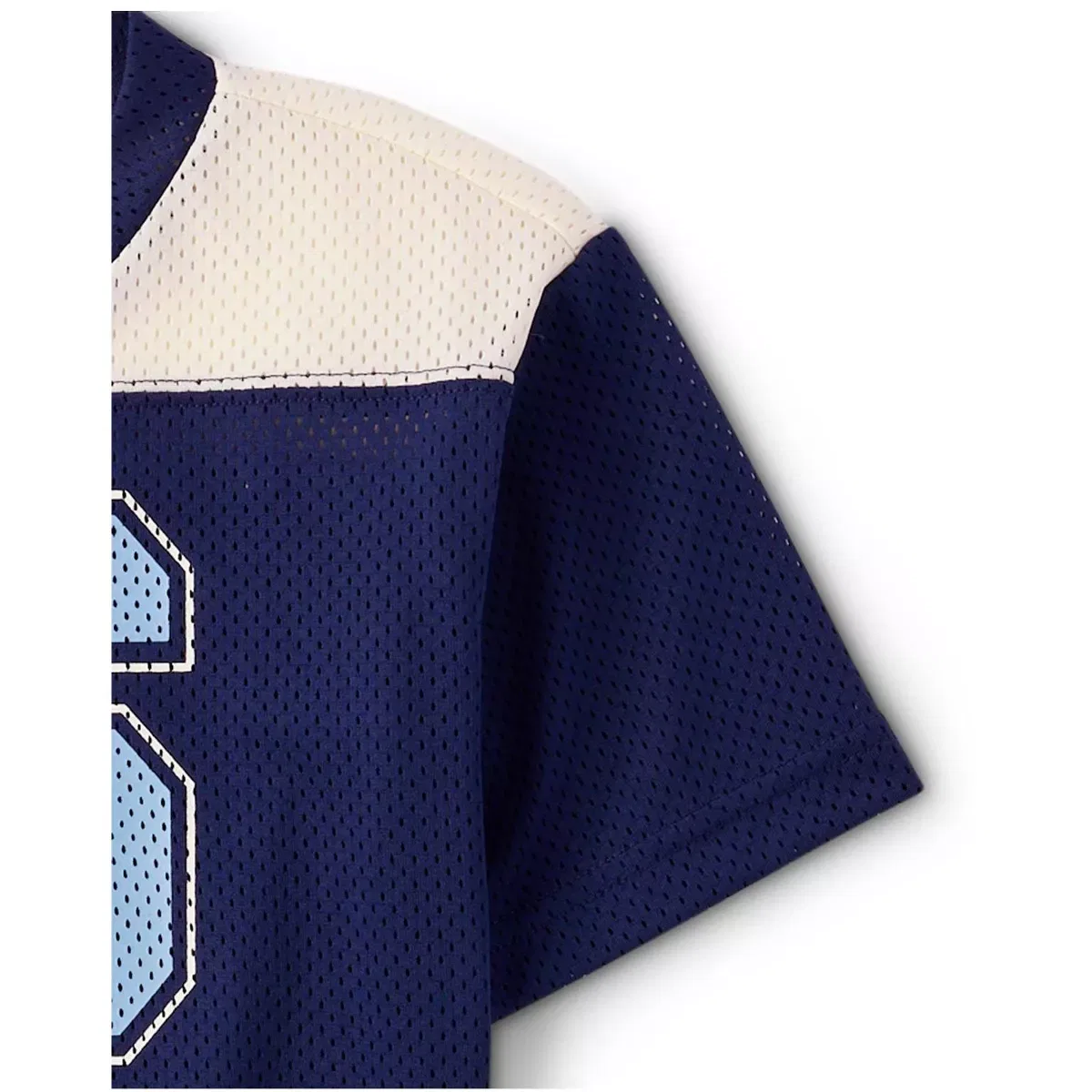 Детская футболка с принтом Football Jersey The Children's Place, Blue — фото 3