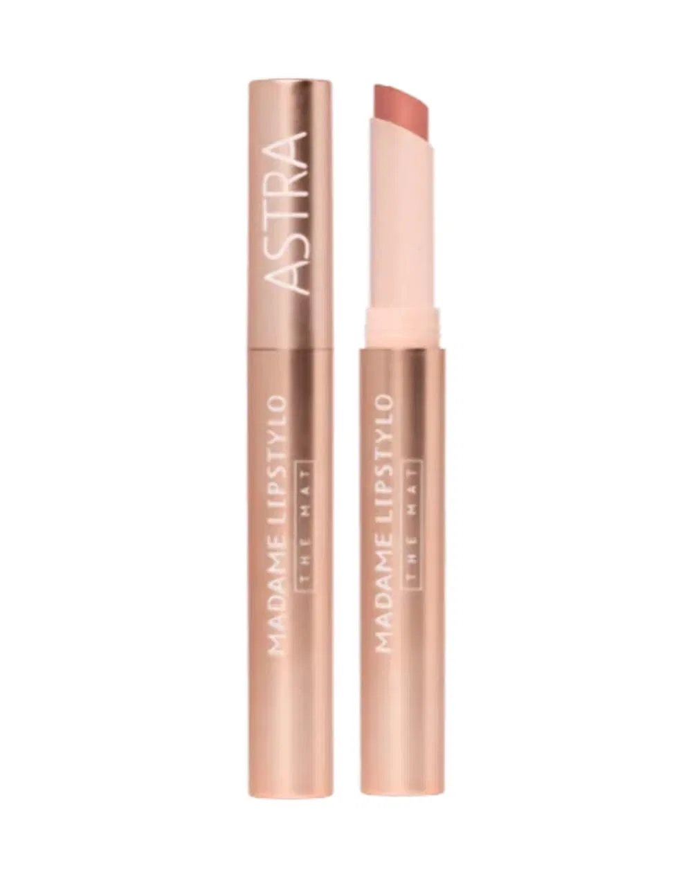Матовая помада Astra Madame Lipstylo The Mat, 01 Nude Bijou, 10 г