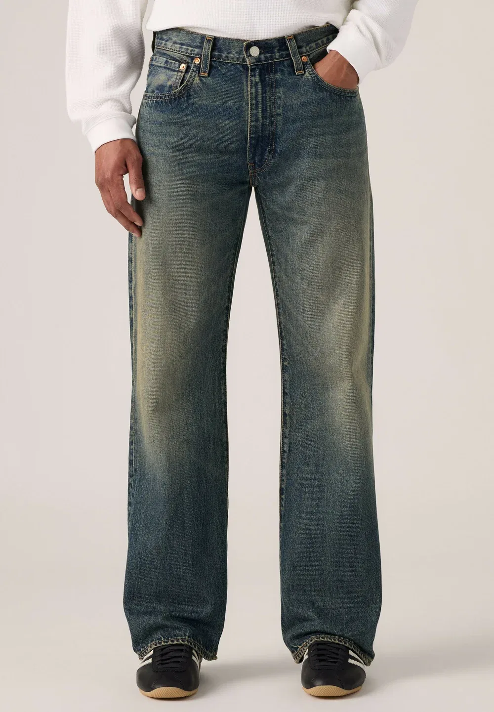 567 свободные расклешенные джинсы Levi'S, Two Lovers - Dark Indigo - Worn In