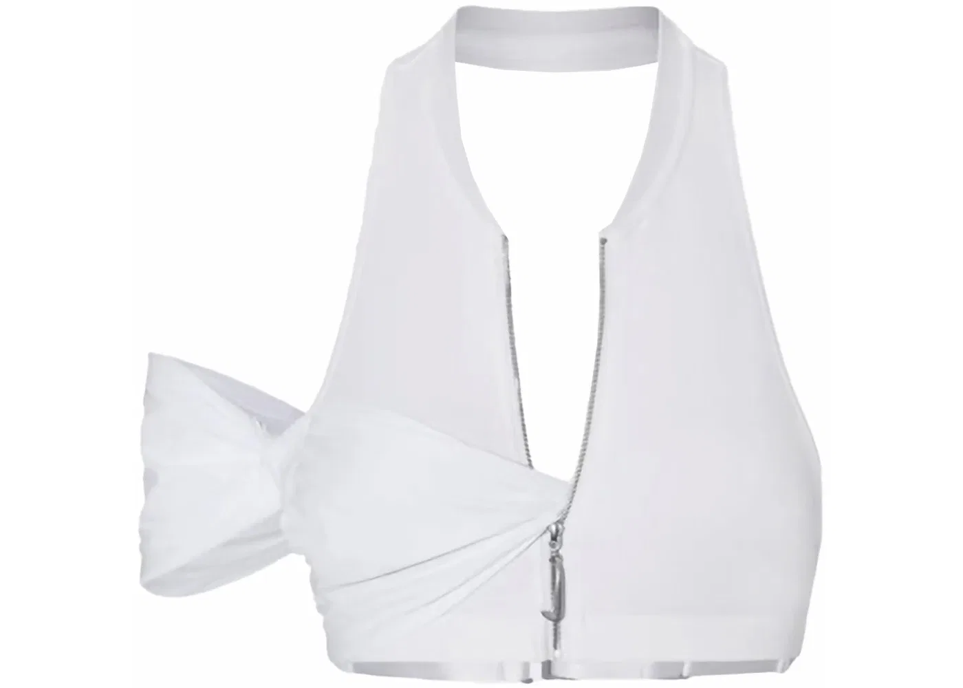Женский топ с длинным рукавом Jacquemus x Nike Le Haut Drape, White
