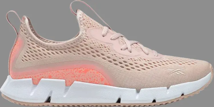 

Кроссовки wmns zig sky 'canyon coral soft ecru' Reebok, коричневый