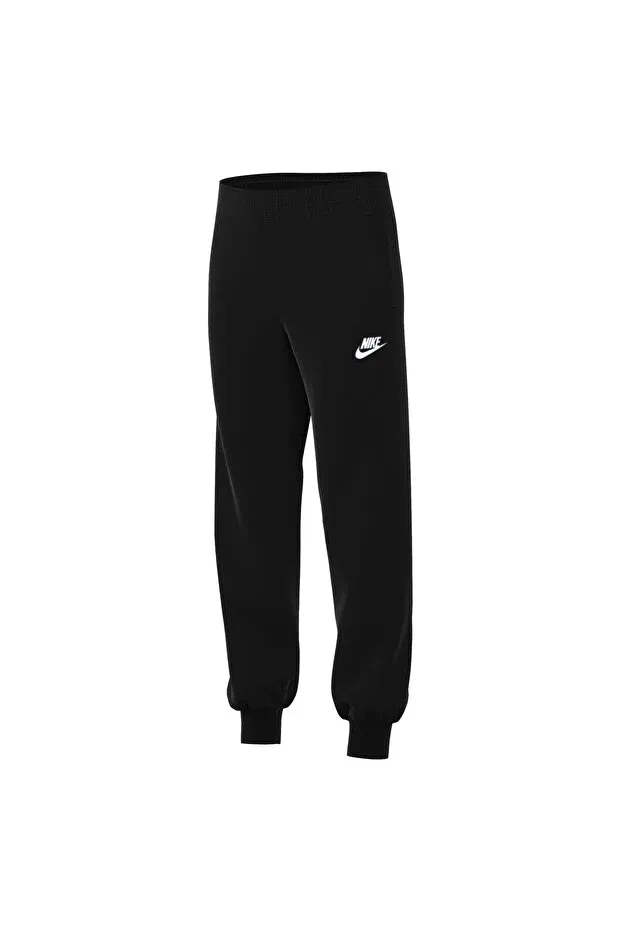 Детские спортивные штаны для девочек скинни-фит Nike, Black And White — фото 2