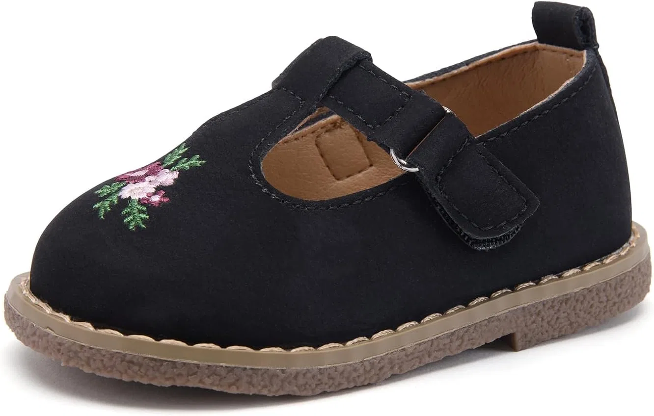 Детские туфли Мэри Джейн для девочек BMCiTYBM, Black
