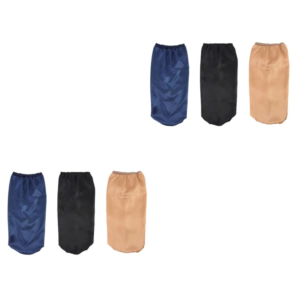 Шапочка для душа Healvian, 6 шт, Satin, Schwarz
