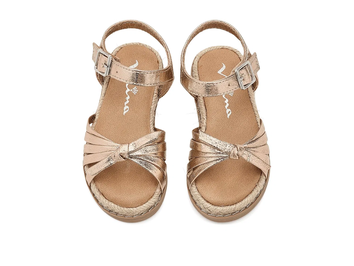 Сандалии Alisia-T (для малышей и маленьких детей) Nina Kids, Rose Gold — фото 3