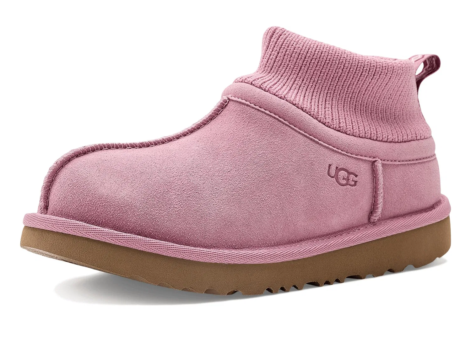 Ботинки Classic Ultra Stretch Cuff (для маленьких и больших детей) Ugg Kids, Dusty Orchid