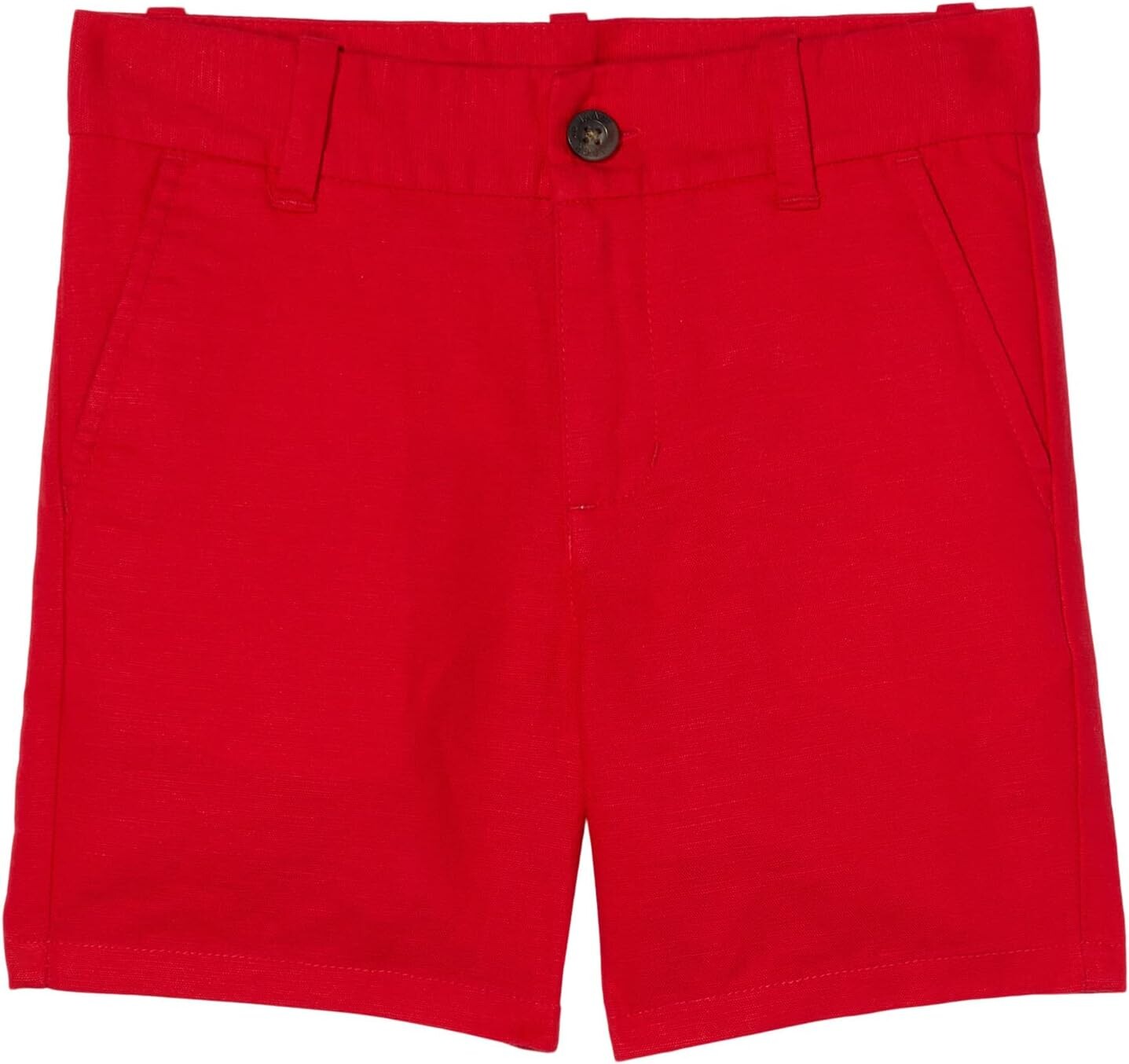 

Шорты Janie and Jack Linen Flat Front Shorts, красный