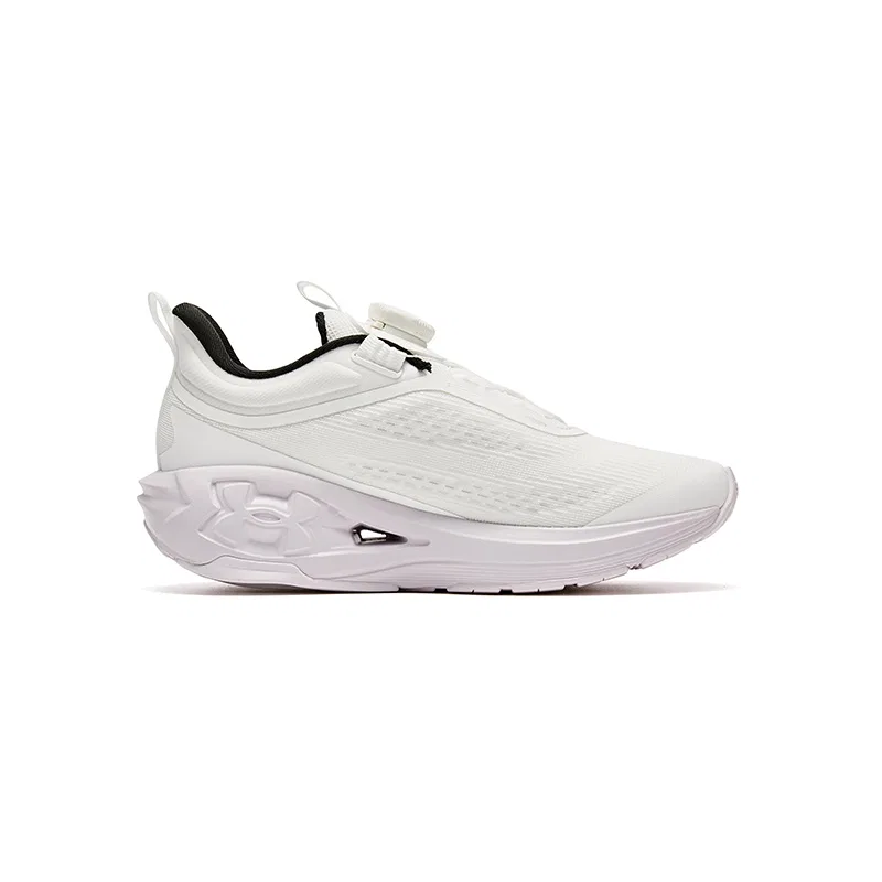 Детские беговые кроссовки с полным покрытием Under Armour, White/Pink — фото 4