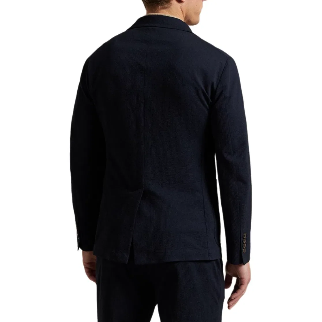 Мужской деловой костюм прямого кроя Polo Ralph Lauren, Dark Blue — фото 4