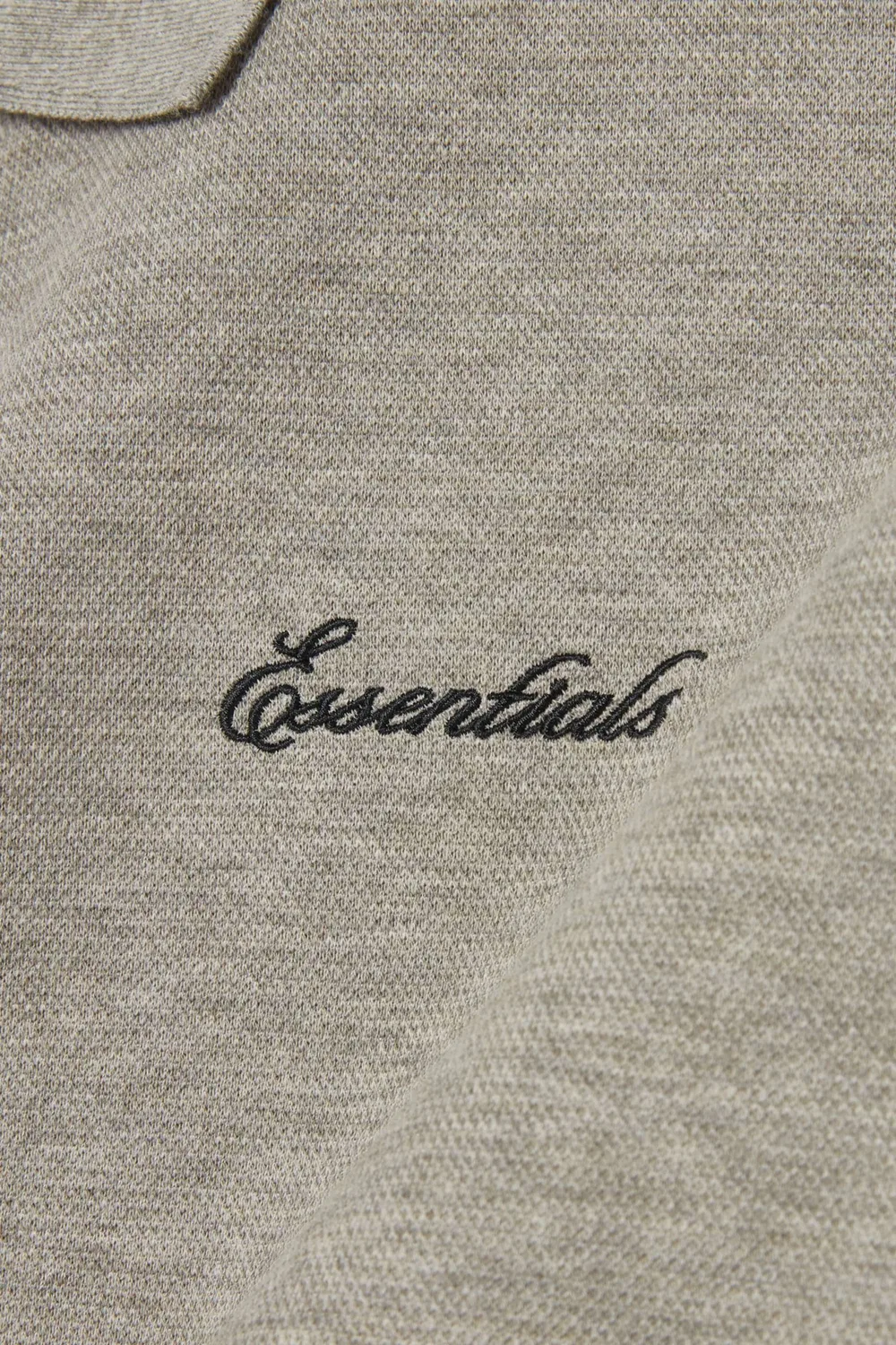 Футболка поло с принтом Classic Signature Fear of God Essentials — фото 3