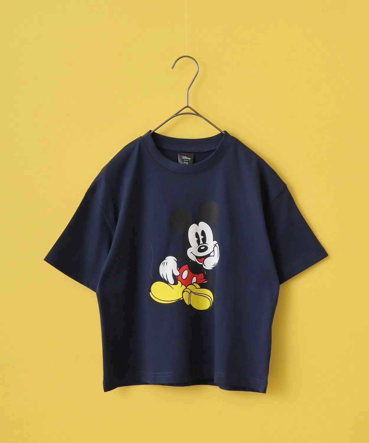 Детская футболка с длинным рукавомMICKEY MOUSE, Navy