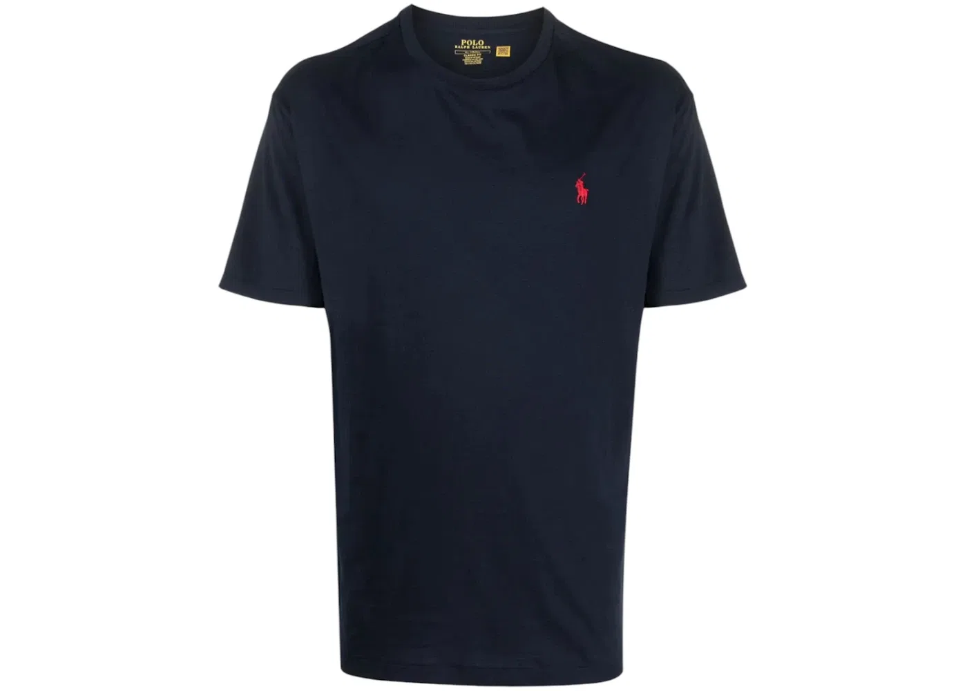 Мужская классическая футболка с коротким рукавом Polo Ralph Lauren, T-Ink