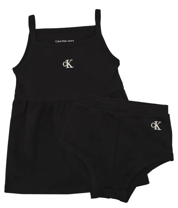 Детский комплект для девочек Calvin Klein Jeans, черный
