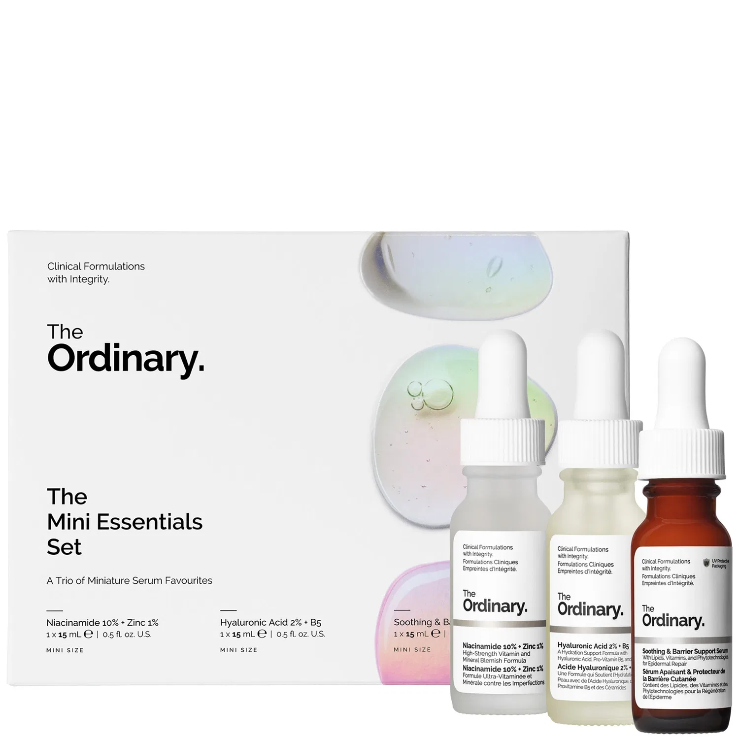 Набор сывороток для лица Mini Essentials Set The Ordinary