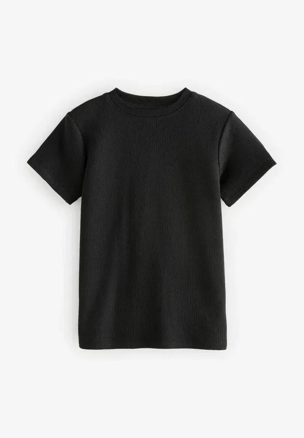 Футболка хлопковая Thermal short sleeve 2 pack, Next, Charcoal Grey, черный/серый — фото 2