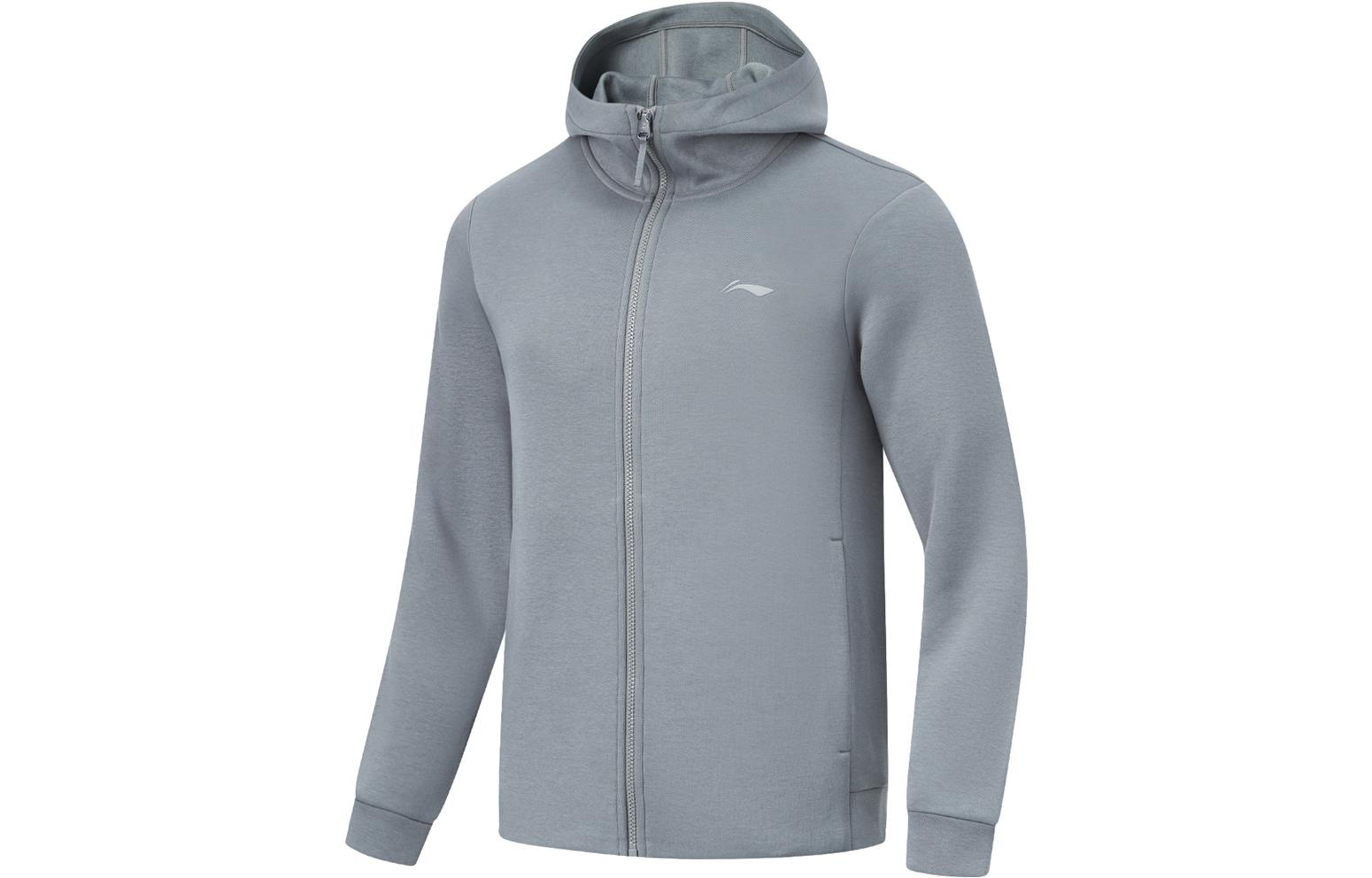 

Толстовка для фитнеса LiNing Shadow Gray мужская
