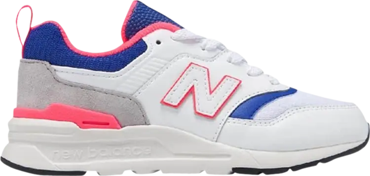 Кроссовки New Balance 997H v1 Toddler 'White Laser Blue', белый — фото 2
