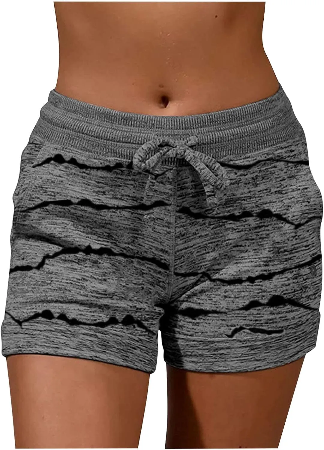 

Летние шорты для женщин Casual Loose с эластичным поясом