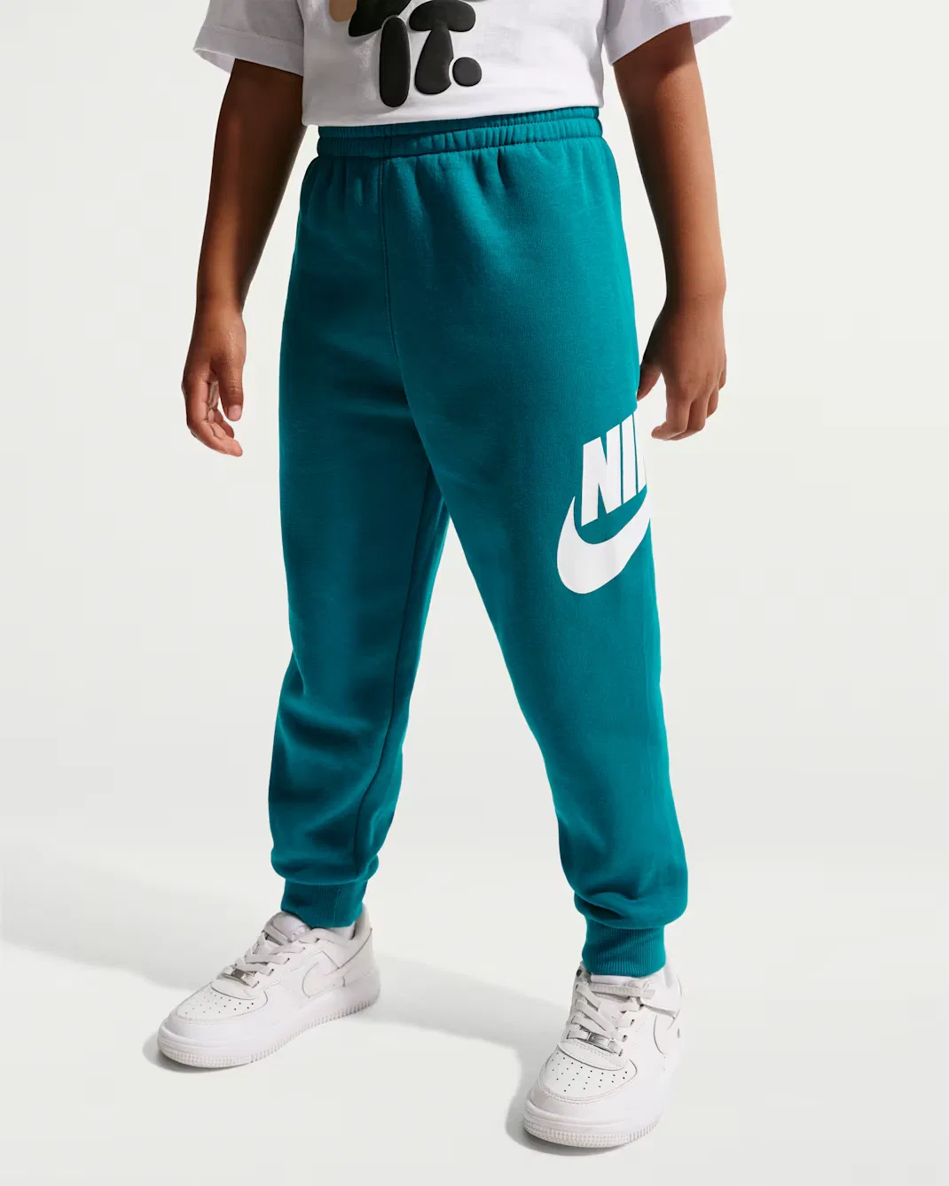 Детский флисовый комплект из двух предметов Nike, Bright Spruce — фото 4