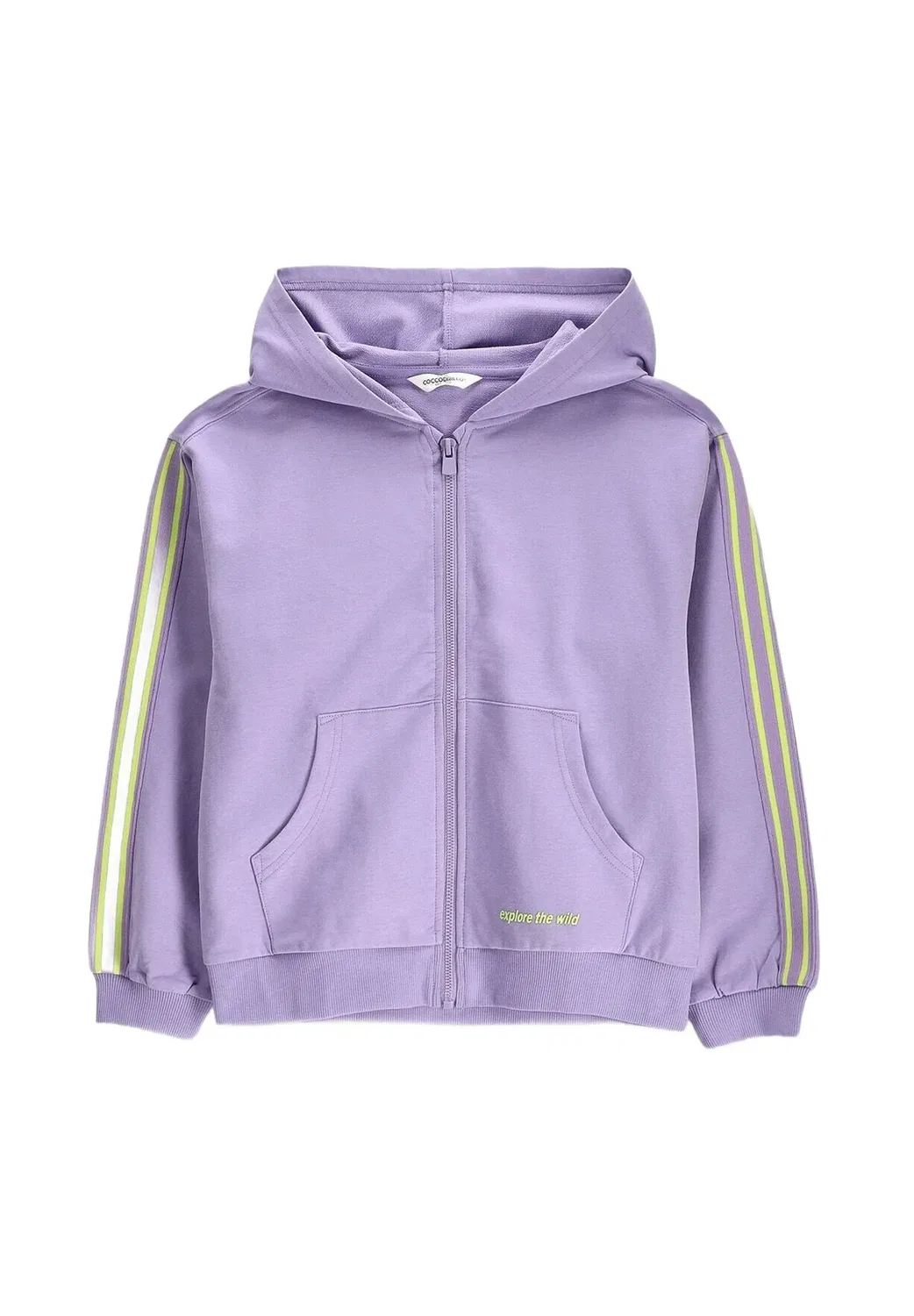 Kapuzenjacke - толстовка на молнии Coccodrillo, Purple