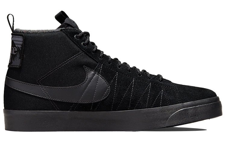 Кроссовки Nike SB Blazer Mid Premium, черный — фото 2