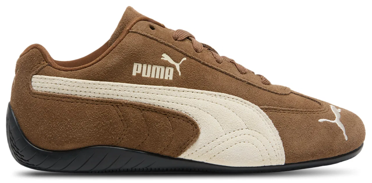 Кроссовки для девочек Speedcat PUMA, цвет Frosted Ivory/Haute Coffee
