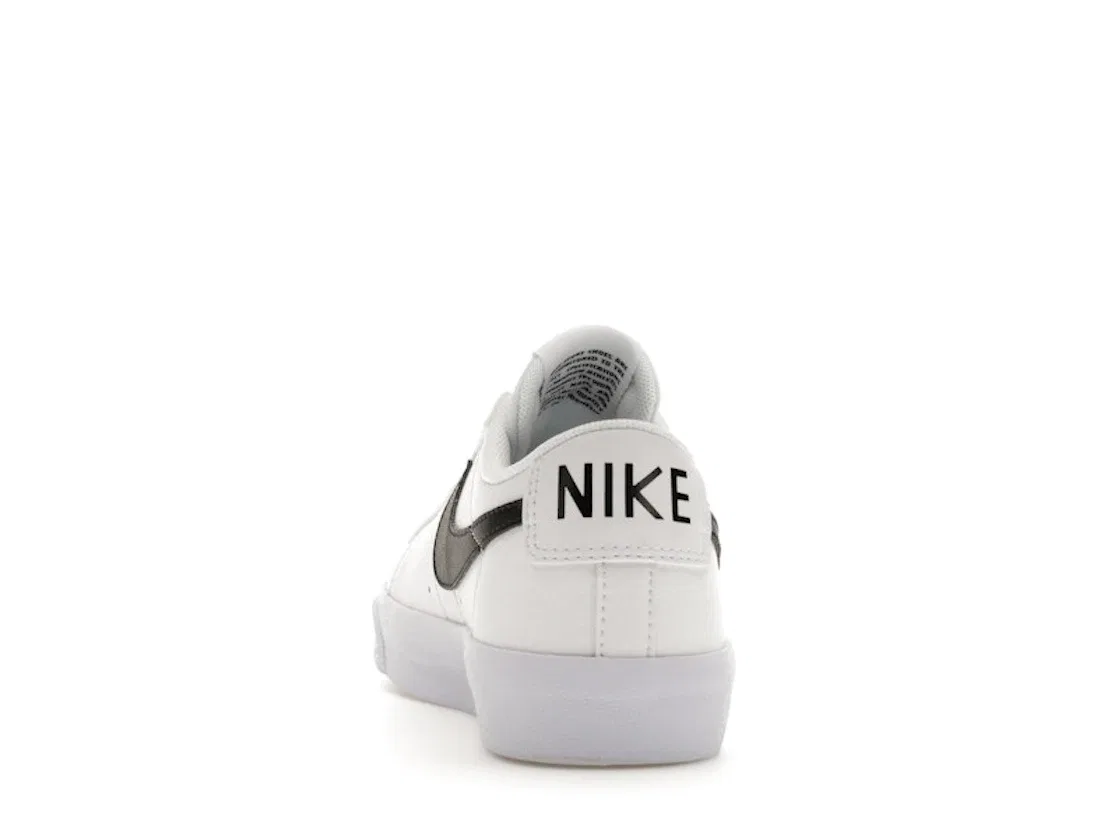 Детские кроссовки с низким профилем Nike Blazer Low 77 Vintage, White/Sail-Black — фото 4