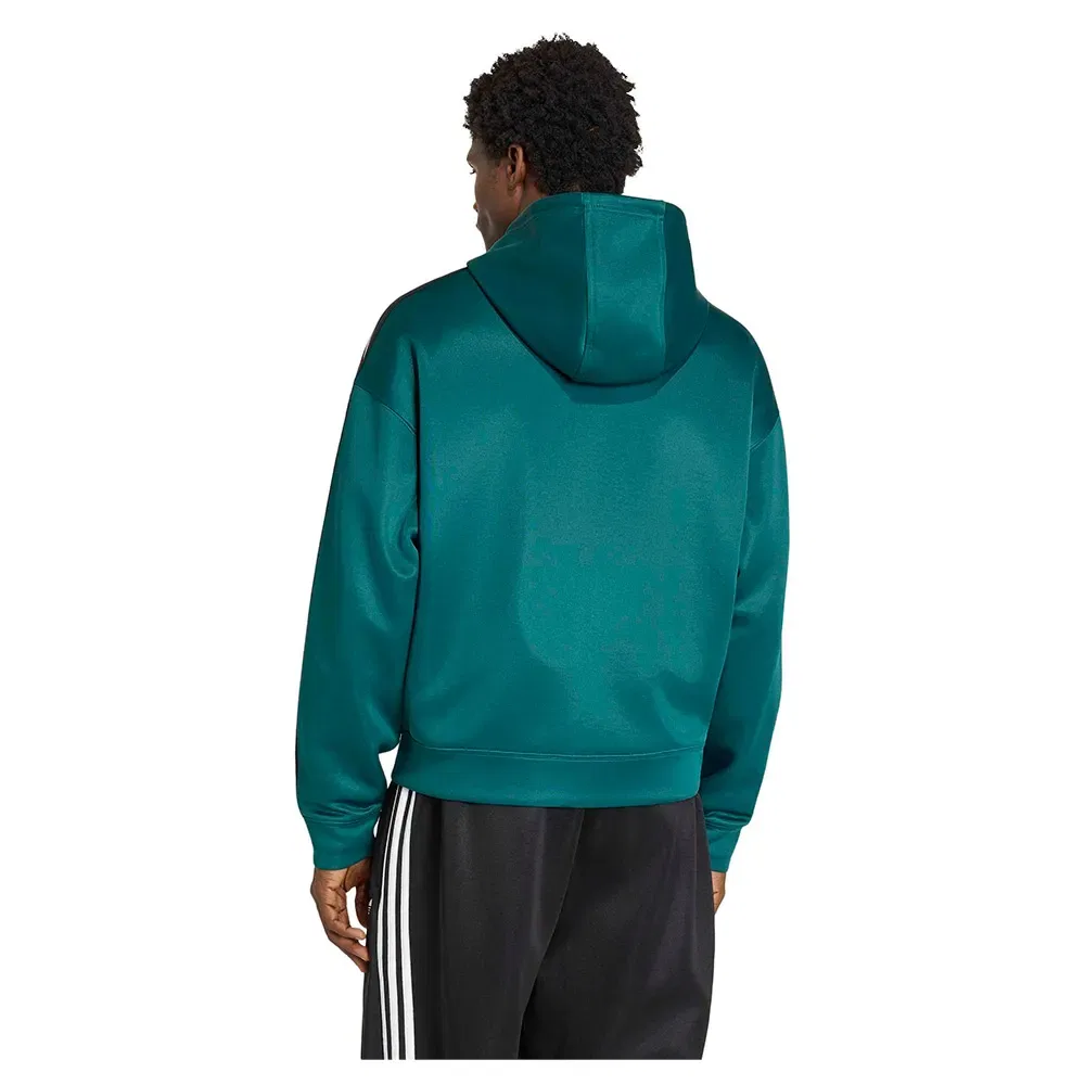Худи оверсайз на молнии Adicolor Spacer Adidas Originals, синий — фото 2