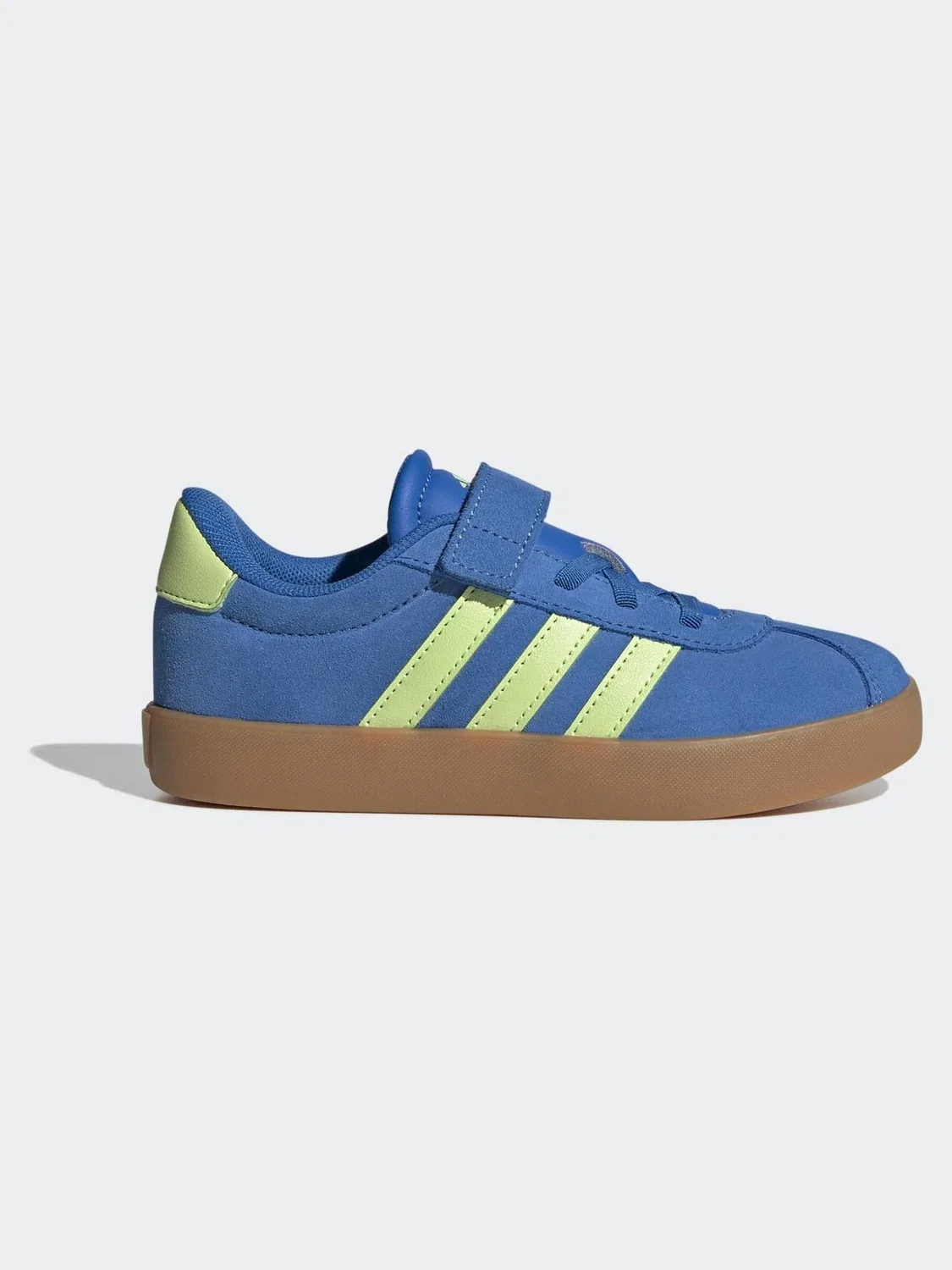 Кроссовки на липучке adidas Vl Court 3.0, голубой
