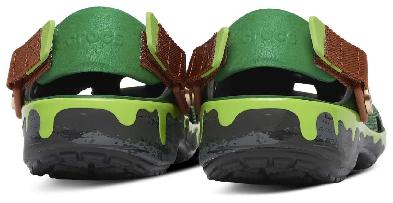 Сандалии для мальчиков Teenage Mutant Ninja Turtles Crocs, зеленый — фото 4