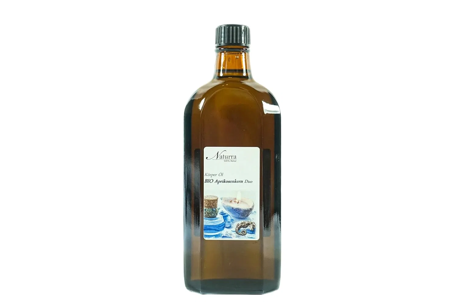 Масло для тела Organic Apricot Kernel Oil Duo Naturra, 250 мл, с оливковым маслом