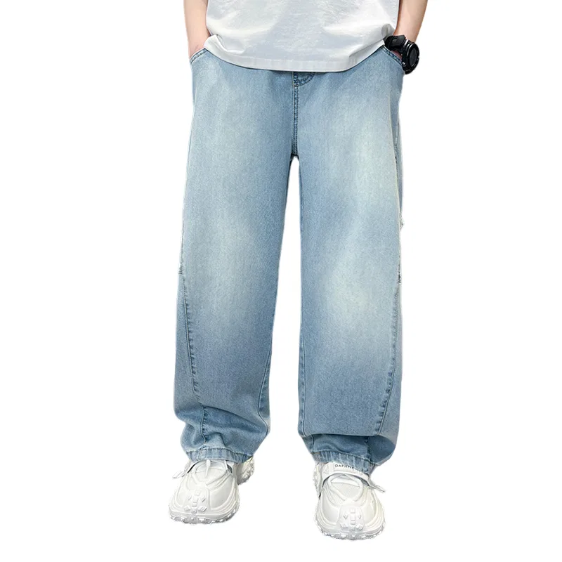 Детские джинсы с заниженной талией Lanza, Blue