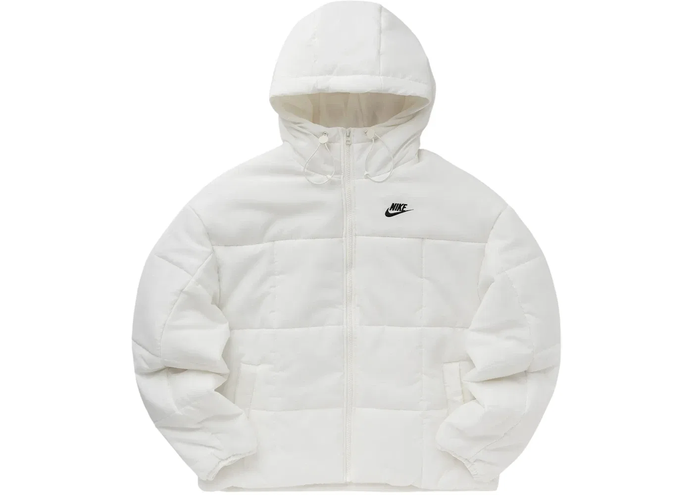 Женская свободная куртка-пуховик с капюшоном Nike Sportswear, White