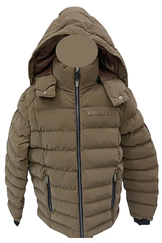 Детское пальто с отстегивающимся капюшоном Irem Çocuk Giyim, Brown