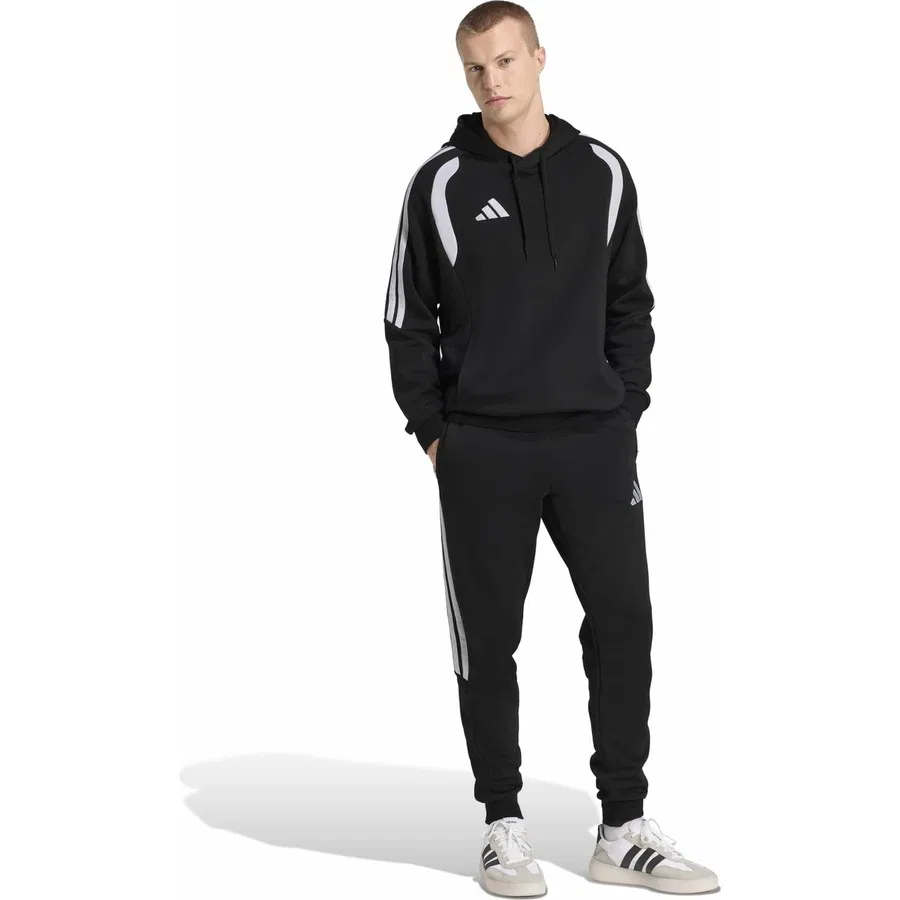 Спортивные штаны с длинным рукавом TIRO26L Sw Pnt adidas, Черно-белый — фото 3