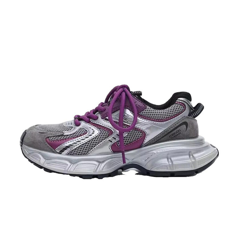 

Кроссовки ABCYLM Chunky Sneakers Women's Low-top, серый