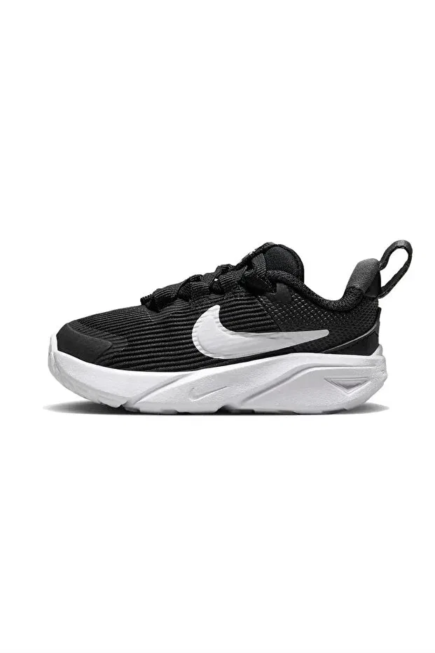 Детские кроссовки для девочек с узкой колодкой Star Runner 4 Nike, Black — фото 2