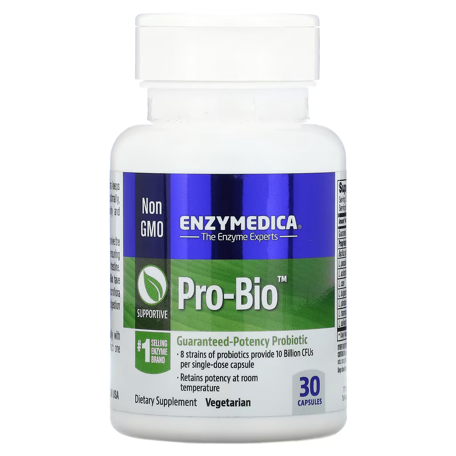 Пробиотик Enzymedica Pro Bio, 30 капсул - фото