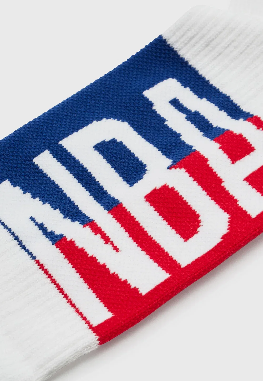 Спортивные носки NBA Crew унисекс Nike Performance, White/University Red/Rush Blue — фото 2