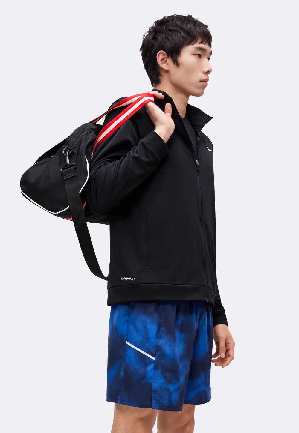 Куртка Flex - тренировочная куртка Nike Performance, Black/White — фото 4