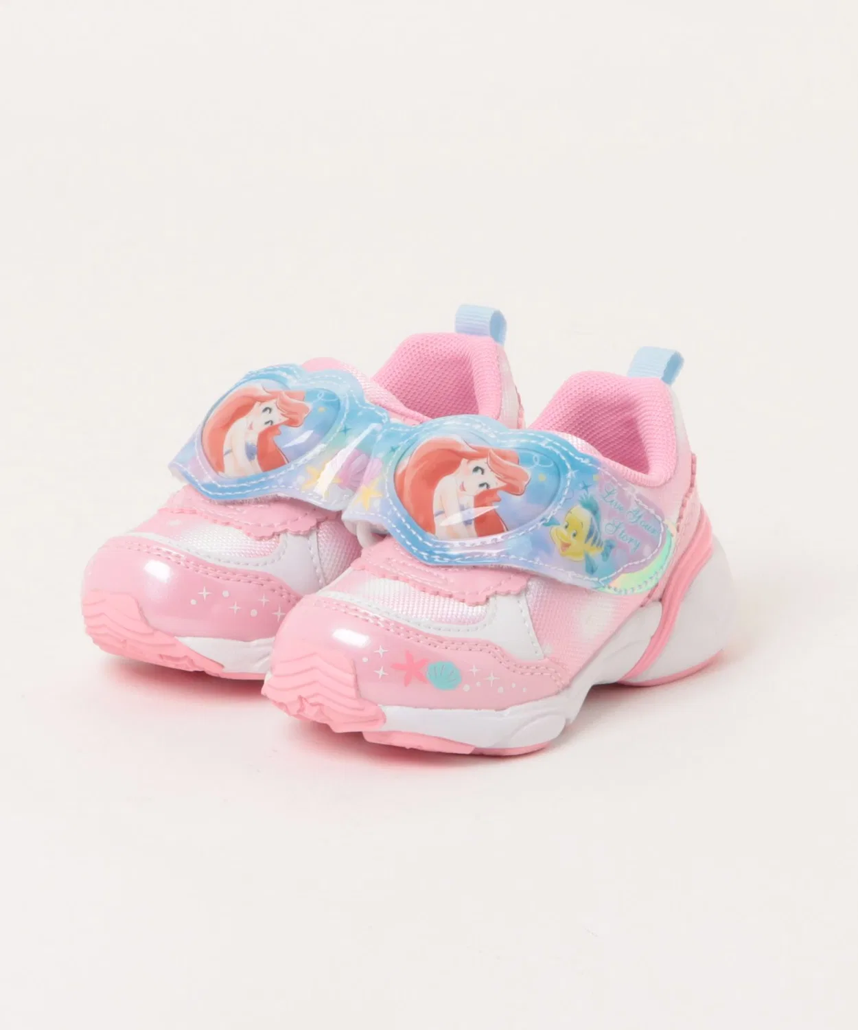 Детские кроссовки с LED-подсветкой Disney Tinker Bell MoonStar, Pink