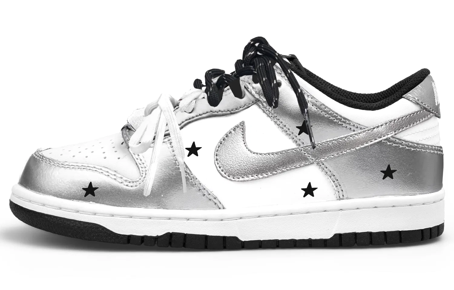 Детские кроссовки для скейтбординга, Серебряные, Dunk, Nike